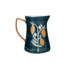 Hand-Painted Stoneware Jug (Copy) Greenhouse Home