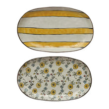Hand-Painted Stoneware Platter, [product_price]- Greenhouse Home