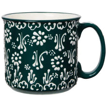 Hand Painted Turkish Mug, Evani Forest, [product_price]- Greenhouse Home