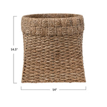 Hand-Woven Bankuan Braided Basket Bloomingville