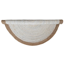 Hand-Woven Cotton & Jute Braided Rug, [product_price]- Greenhouse Home