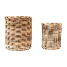 Hand Woven Wicker Basket - Greenhouse Home