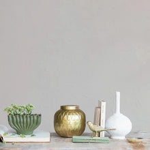 Handmade Paper Mache Taper Holder Accent Decor