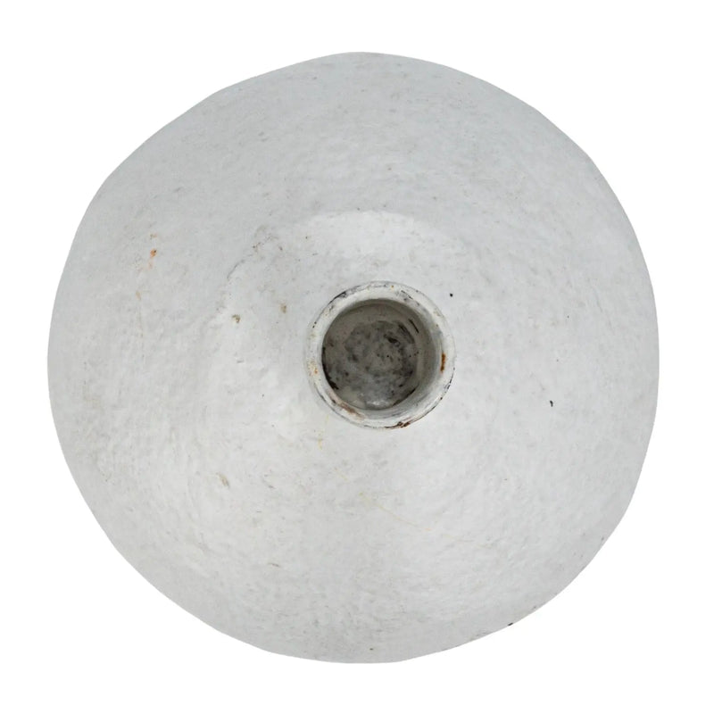 Handmade Paper Mache Taper Holder Accent Decor