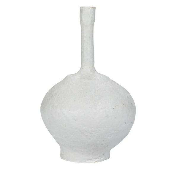Handmade Paper Mache Taper Holder Accent Decor