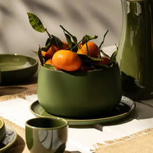 Handmade Stoneware Serving Bowl Gharyan Stoneware