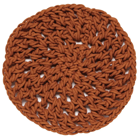 Handwoven Knotted Trivet, [product_price]- Greenhouse Home