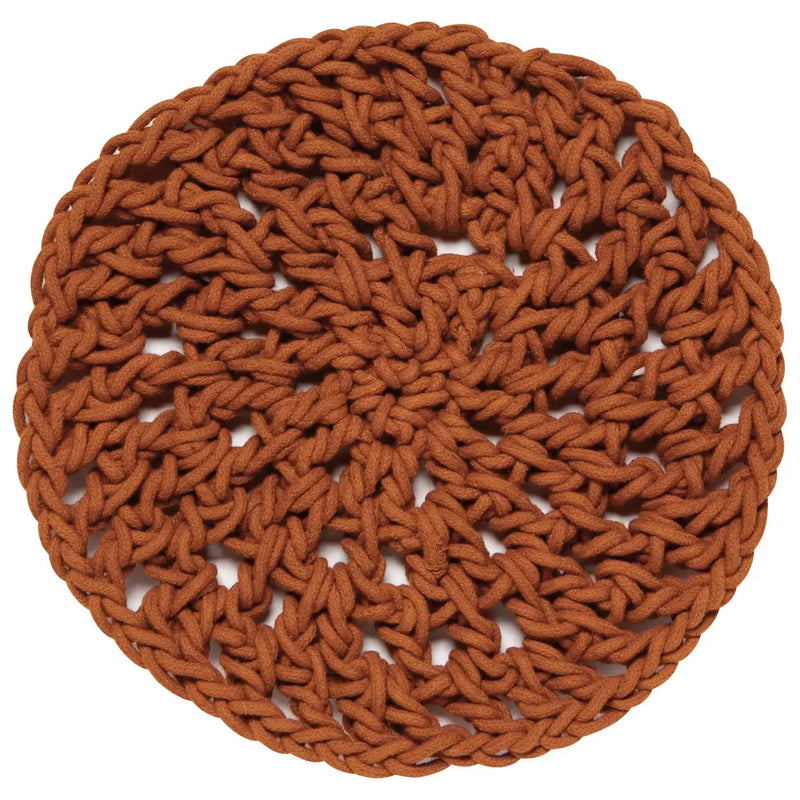 Handwoven Knotted Trivet, [product_price]- Greenhouse Home