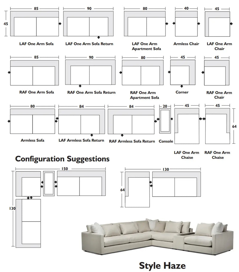 Haze Sectional Stylus
