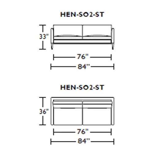 Henley Sofa - Greenhouse Home