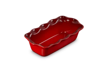 Heritage Fluted Loaf Pan, Cerise Le Creuset