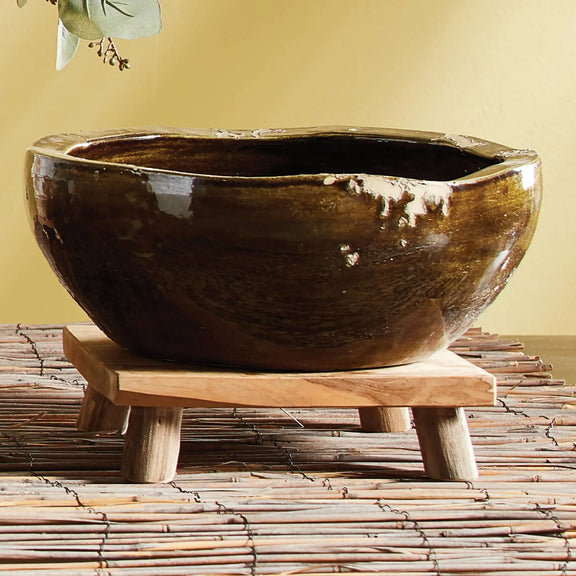 Higgins Teak Stand Large Napa Home & Garden