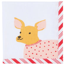 Holiday Hounds Cocktail Napkin Danica Jubilee