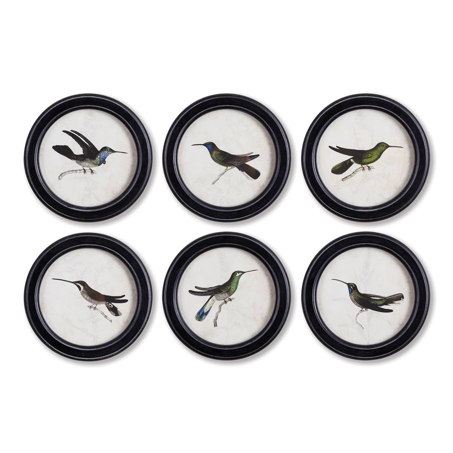 Hummingbird Round Petite Prints Napa Home & Garden