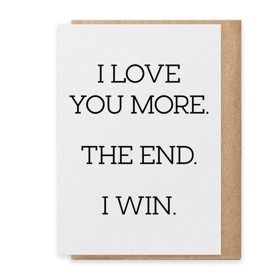 I Win - Greeting Card, [product_price]- Greenhouse Home