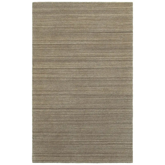 Infused Fine Lines Rug in Brown - Greenhouse Home