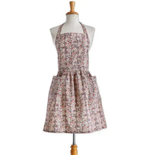 Jasmine Block Print Apron TAG