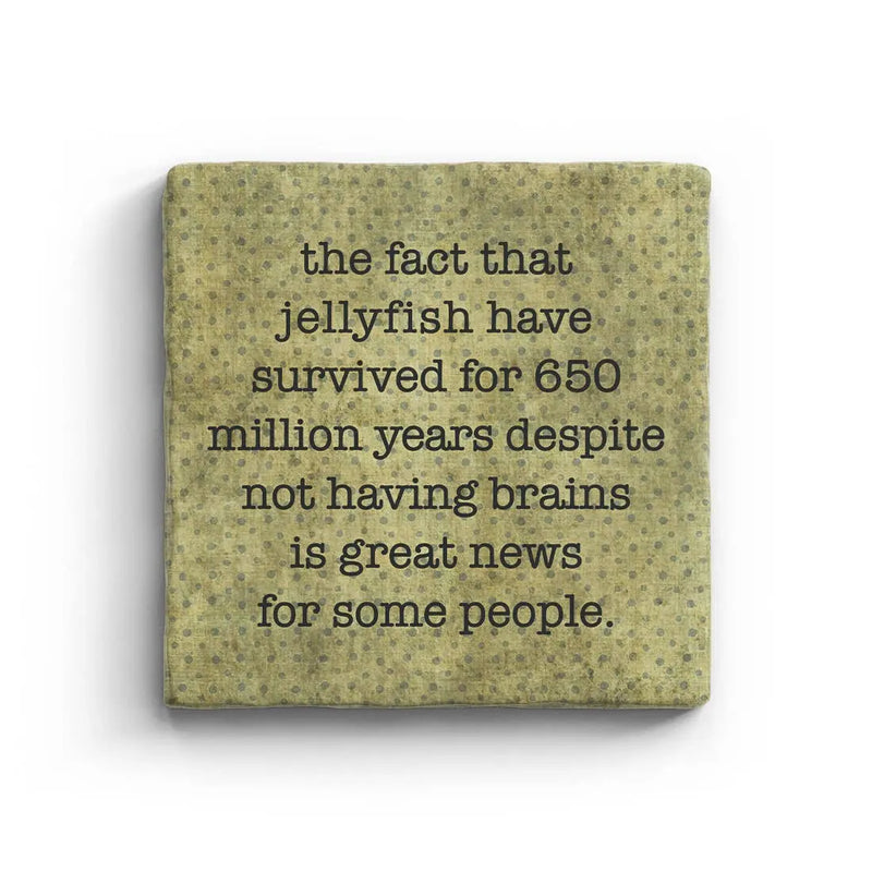 Jellyfish - Marble Coaster, [product_price]- Greenhouse Home