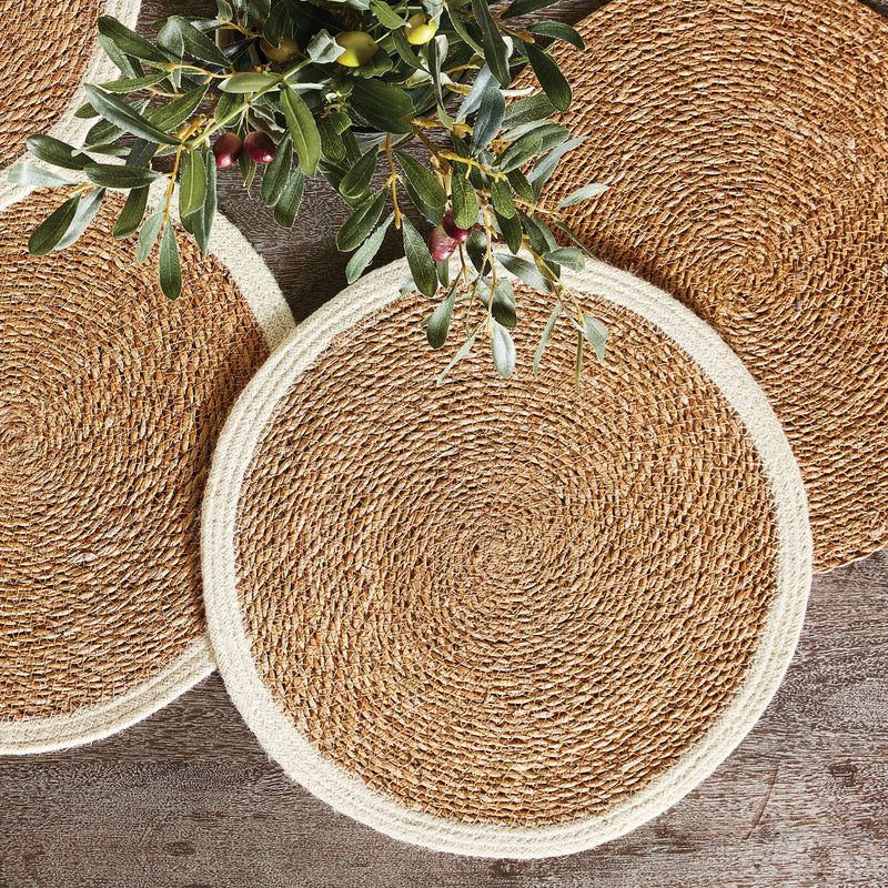 Jute Round Placemat Napa Home & Garden
