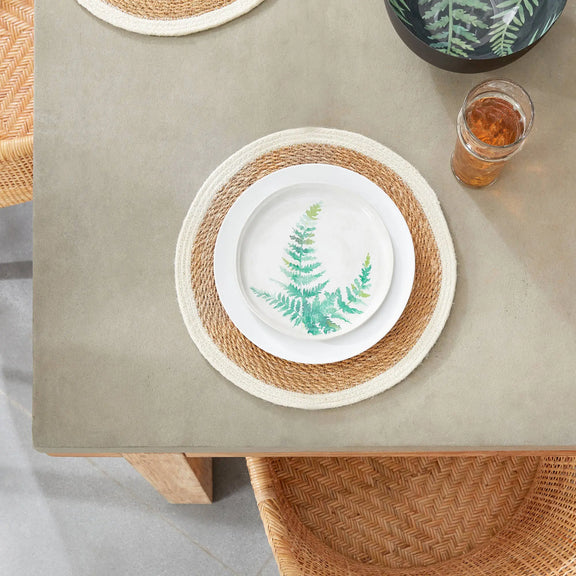 Jute Round Placemat Napa Home & Garden