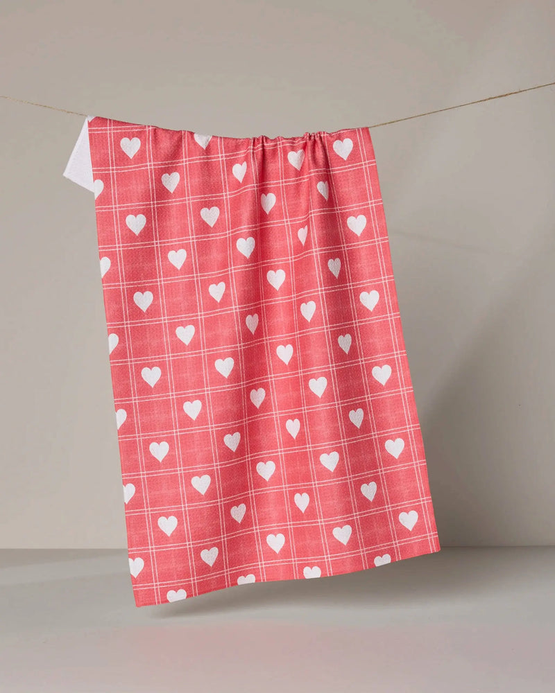 Kind Spirit Red Tea Towel, [product_price]- Greenhouse Home