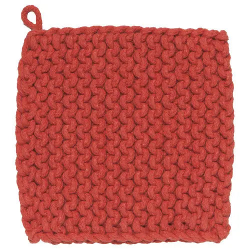 Knit Handmade Potholder - Greenhouse Home