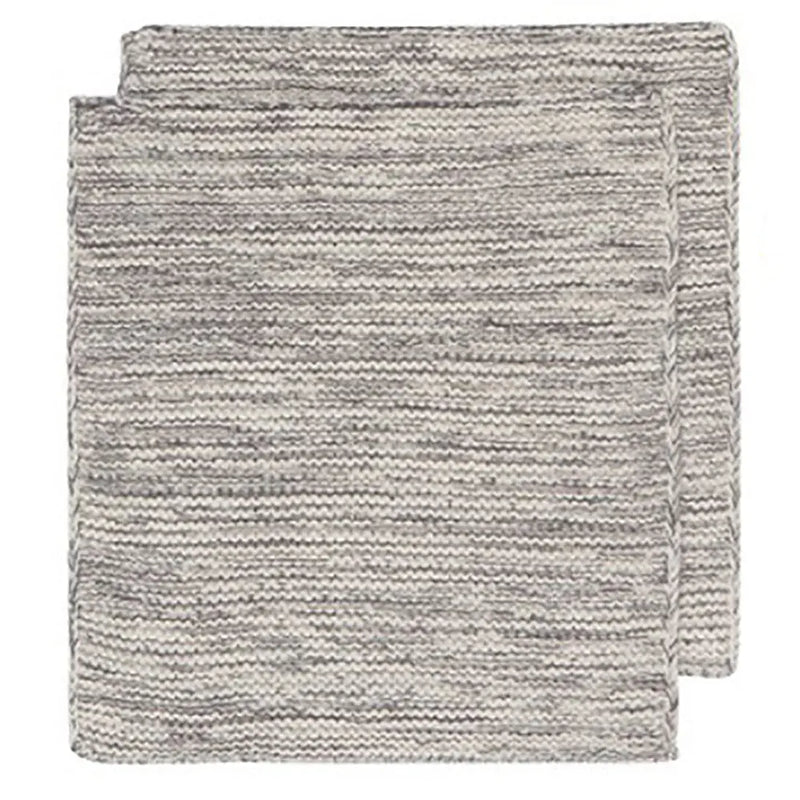 Knit Dishcloths - Set of 2 - Greenhouse Home