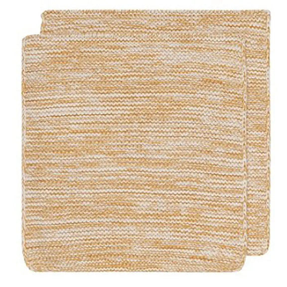 Knit Dishcloths - Set of 2 - Greenhouse Home