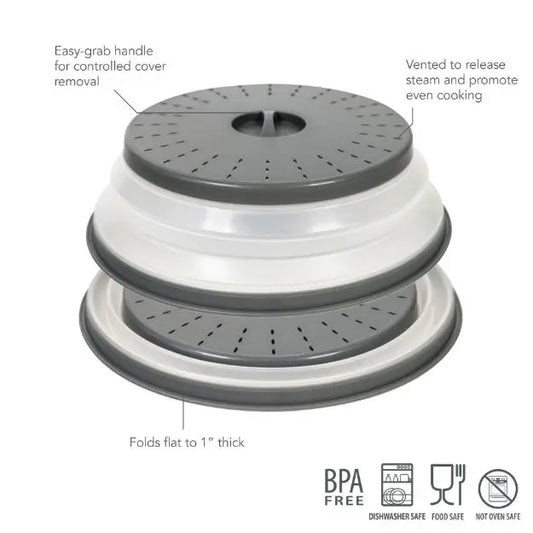 Large Collapsible Microwave Food Cover Tovolo