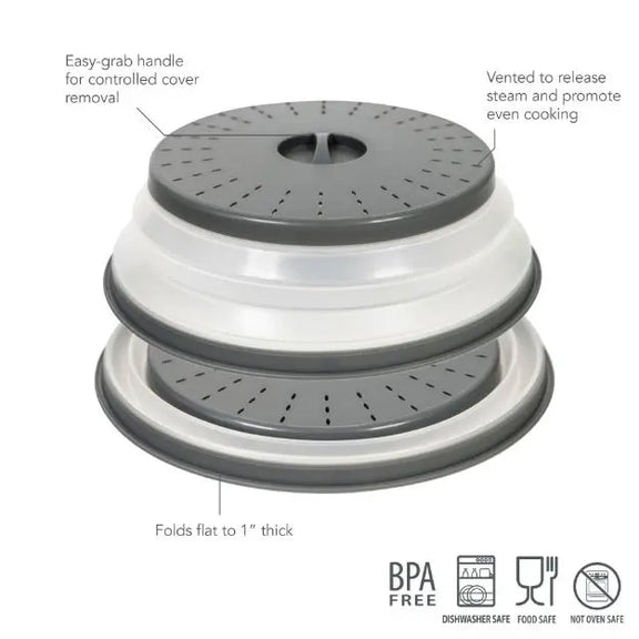 Large Collapsible Microwave Food Cover Tovolo