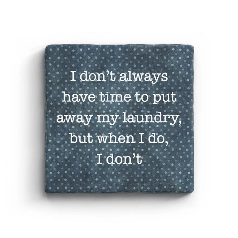 Laundry - Marble Coaster Paisley & Parsley