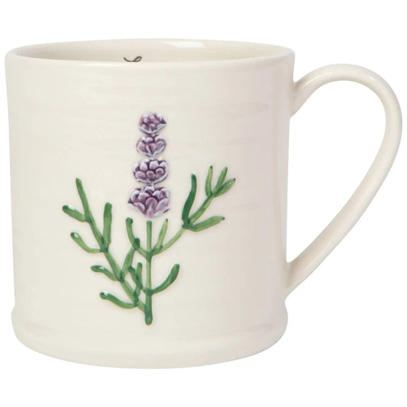 Lavender Embossed Mug Now Designs by Danica