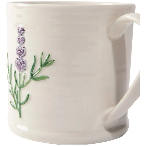 Lavender Embossed Mug Now Designs by Danica