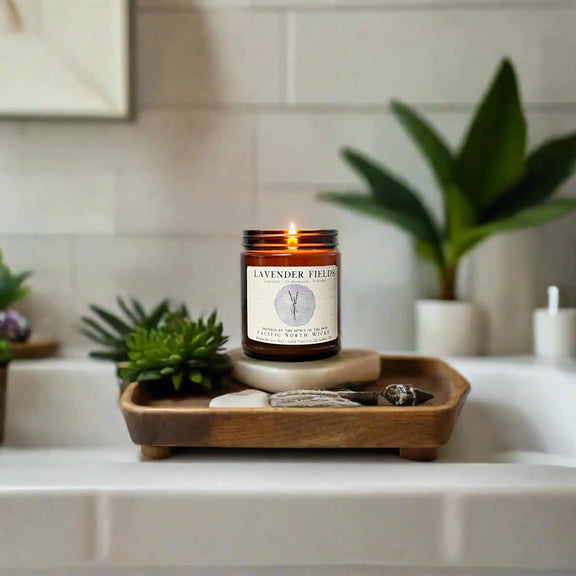Lavender Fields Candle Pacific North Wicks
