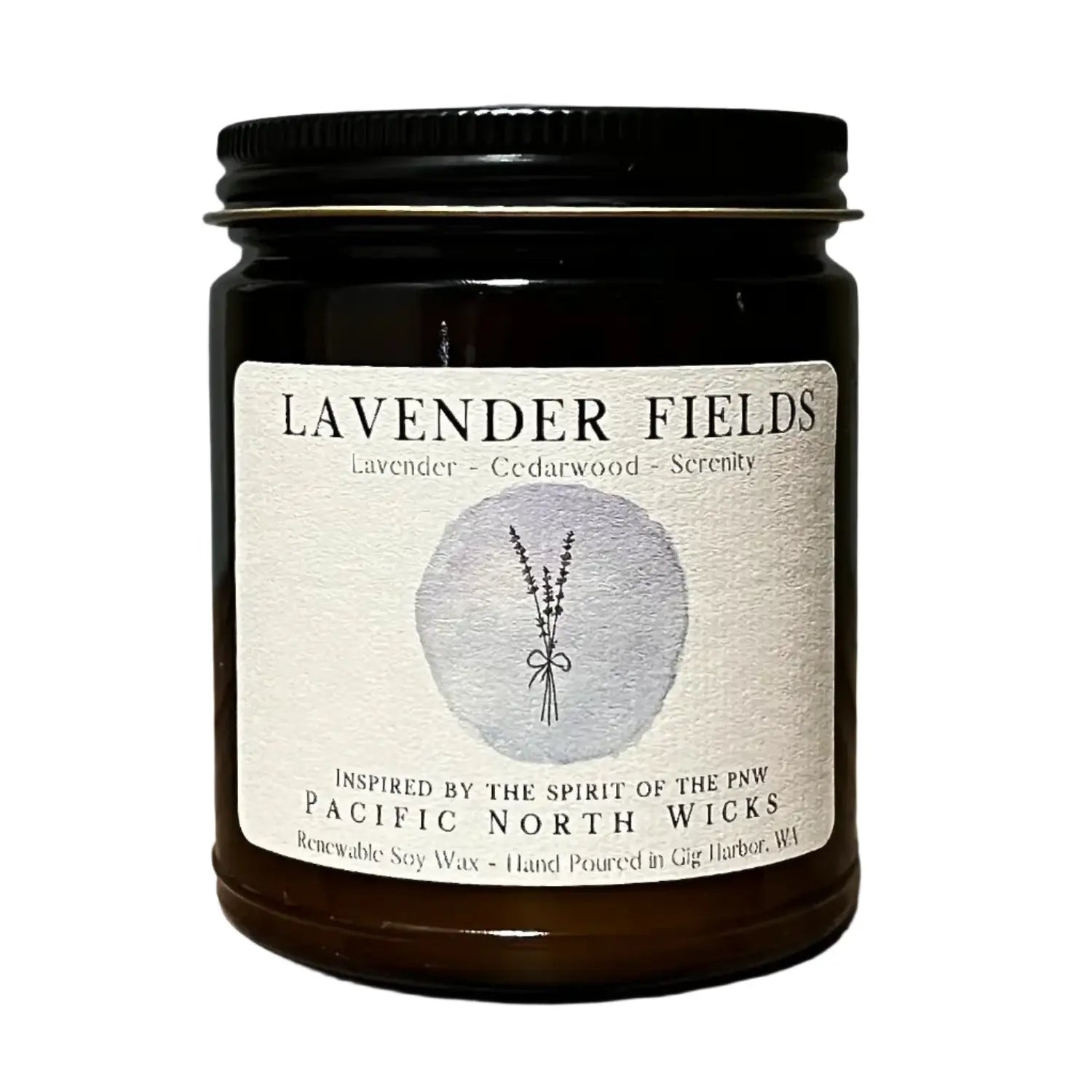 Lavender Fields Candle Pacific North Wicks