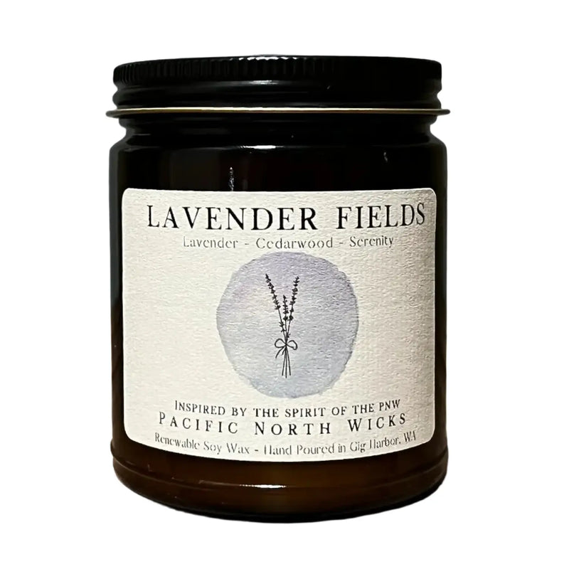 Lavender Fields Candle Pacific North Wicks