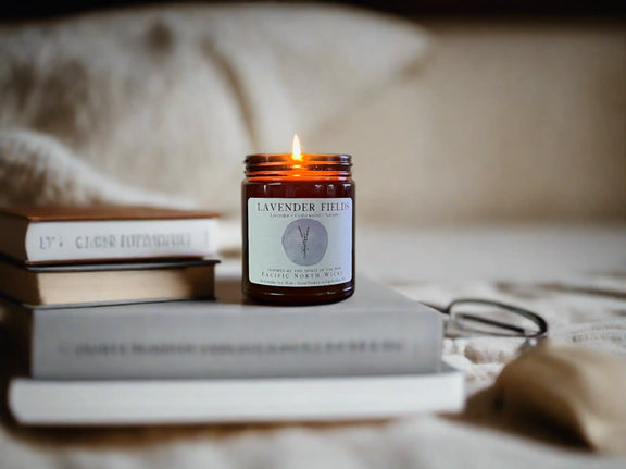 Lavender Fields Candle Pacific North Wicks