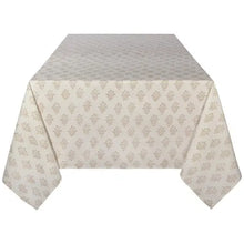 Lotus Block Print Linens - Greenhouse Home