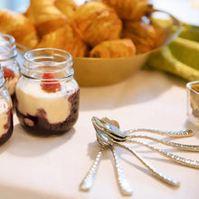 Lucca Faceted Polished Stainless Flatware, Set of 5, [product_price]- Greenhouse Home