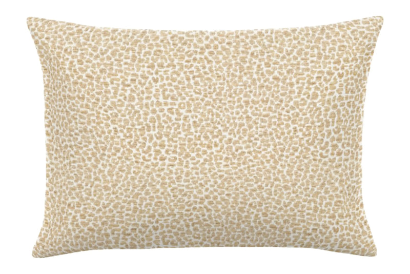 Lumbar Outdoor Pillow, Purr Linen Casual Cushion