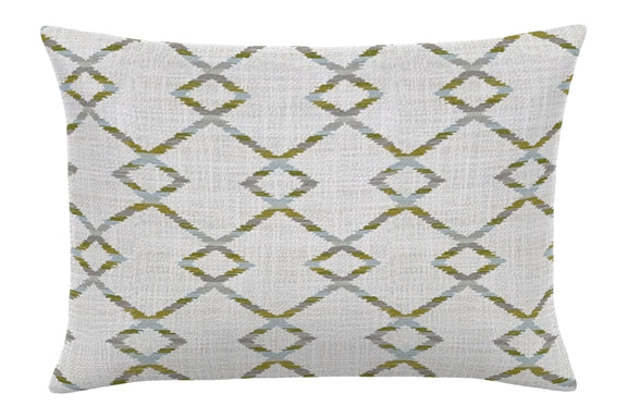 Lumbar Outdoor Pillow, UV Lete Capri Casual Cushion