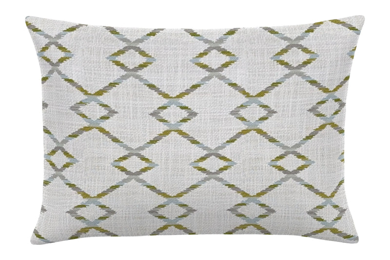 Lumbar Outdoor Pillow, UV Lete Capri Casual Cushion