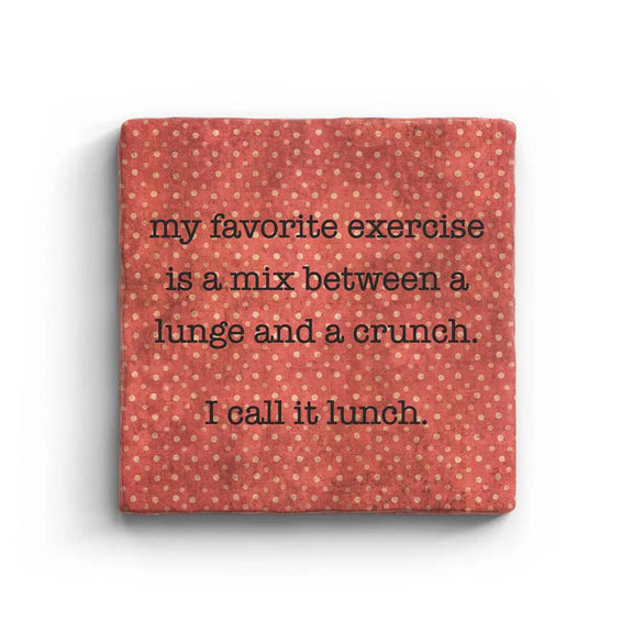 Lunch - Marble Coaster, [product_price]- Greenhouse Home