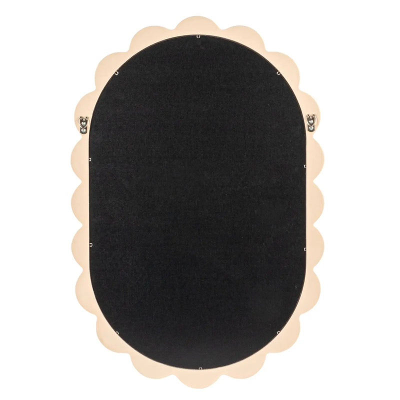 MDF Scalloped Wall Mirror Greenhouse Home