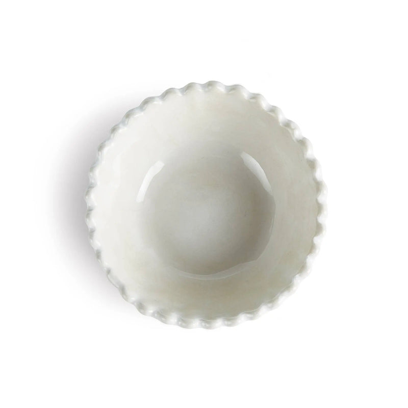 Maddie Mini Bowl, White Napa Home & Garden