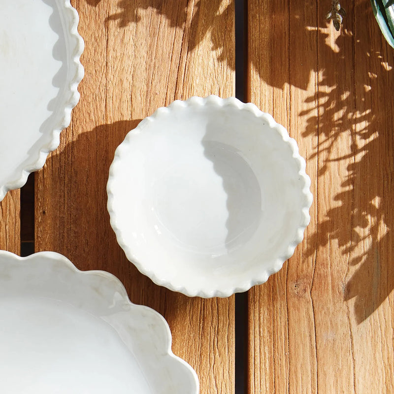 Maddie Mini Bowl, White Napa Home & Garden