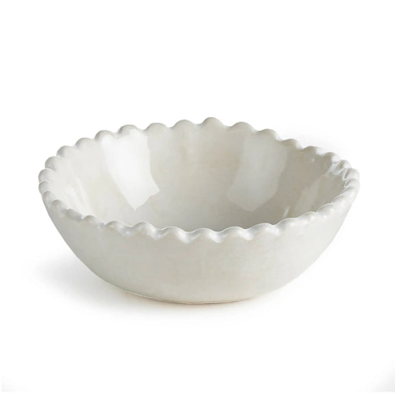 Maddie Mini Bowl, White Napa Home & Garden