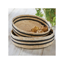 Maize Stripe Basket - Greenhouse Home