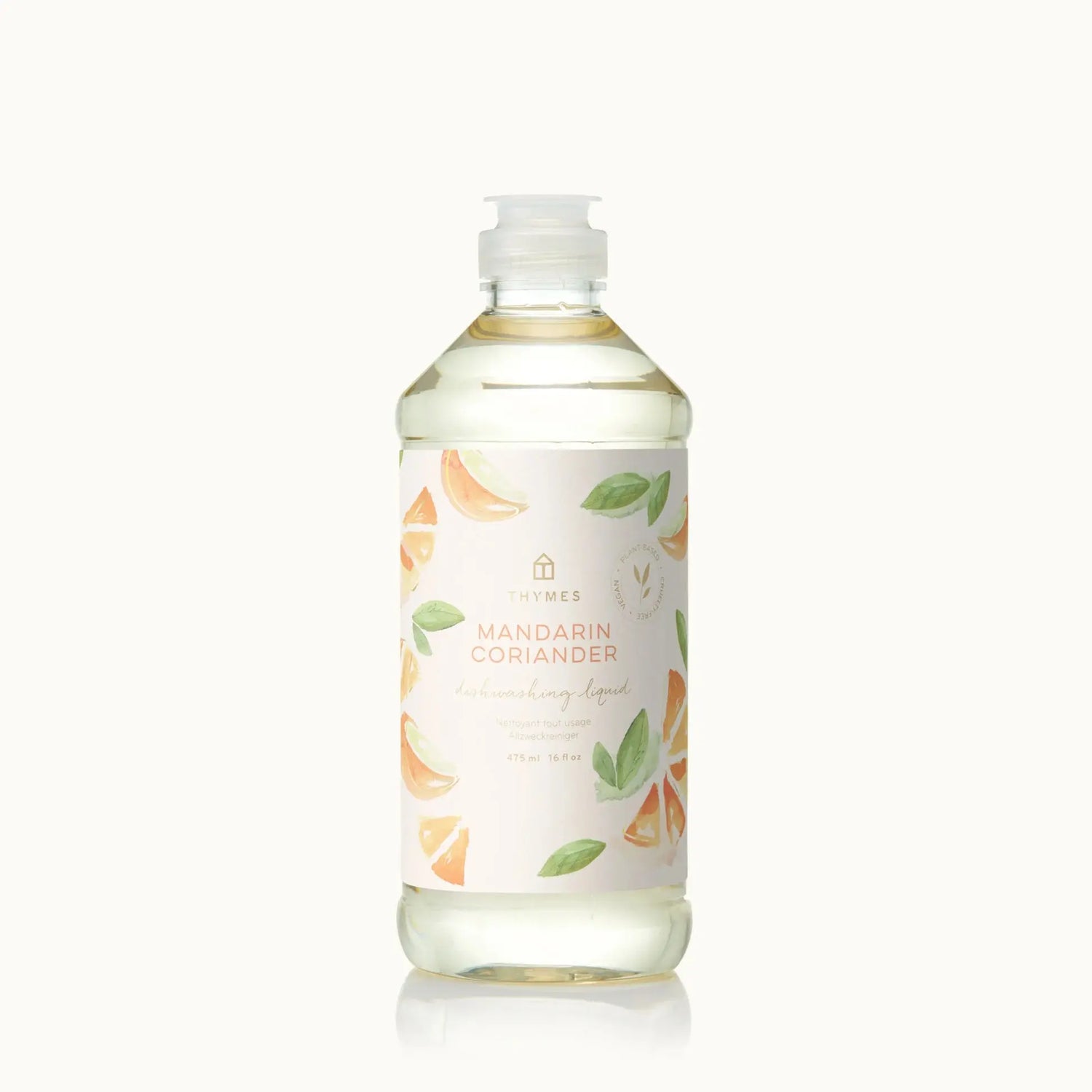 Mandarin Coriander Dishwashing Liquid Thymes