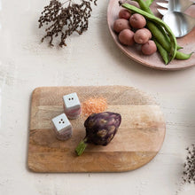 Mango Wood Arched Cheese/Cutting Board, Natural Bloomingville